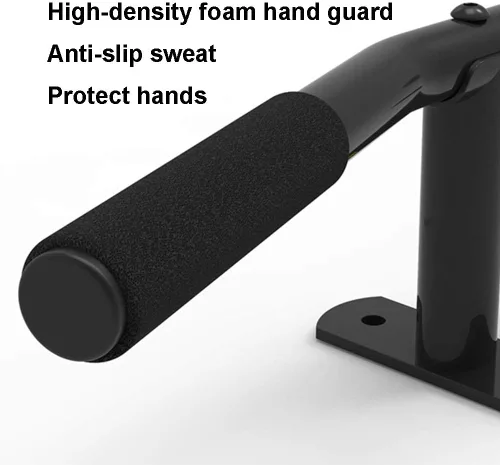Vista 4 de Pull-Up Bars Wall-Mounted Pull-up Rods,Steel Horizontal Bars in The Door Corridor,Upper Body Muscle Exercise Fitness Equipment,Easy to Install,Load