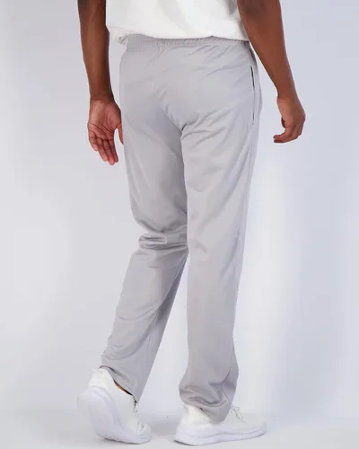Vista 3 de Real Essentials Paquete de 3 pantalones deportivos deportivos casuales de tricot con parte inferior abierta para hombre