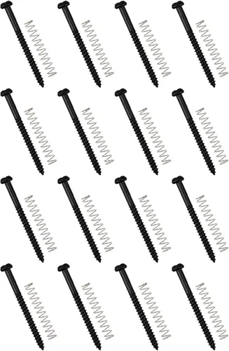 Vista 5 de 32 tornillos de montaje para pastilla Yootones Bass compatibles con pastillas P Bass Jazz Bass o P90 (negro)