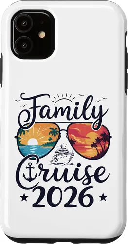 Vista 8 de Family Cruise 2026 Case for iPhone XR