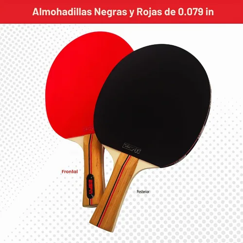 Vista 4 de ESPN Ping Pong Set, Table Tennis Ideal for Family Games and Game Night