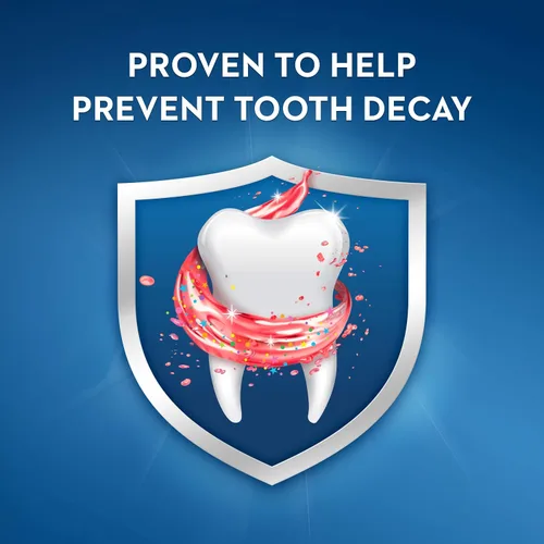 Vista 4 de Crest Pasta de dientes con protección de caries para niños, Sparkle Fun, 2.2 oz