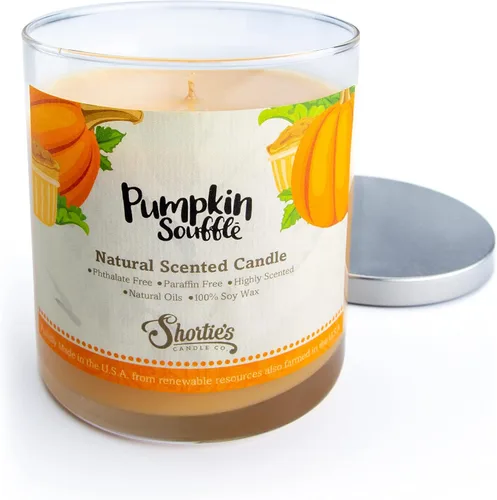 Vista 17 de Apple Harvest - Vela de soja natural perfumada, aceites esenciales de fragancia, 100% libre de soja, ftalatos y parabenos, combustión limpia, 9 onzas