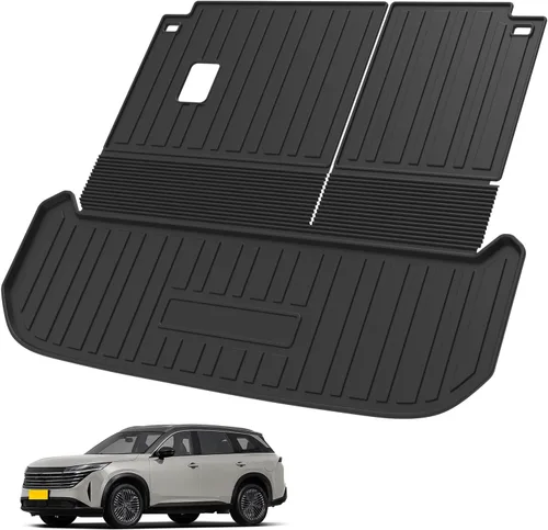 Vista 14 de Elsetyler Revestimiento de carga para viaje 2021 – TPO negro para todo tipo de clima, resistente al agua, bandeja de carga trasera, protector