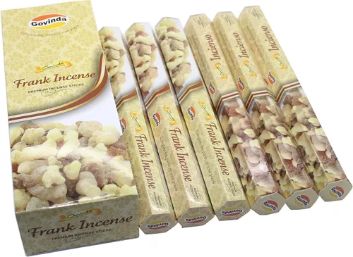 Vista 36 de Govinda – Incienso – Aqua Fresh – 120 varillas de incienso, incienso premium, revestimiento de masala