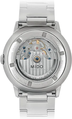 Vista 21 de MIDO Commander Chronometer - COSC Certified Swiss Automatic Watch for Men - 40mm Stainless Steel Case
