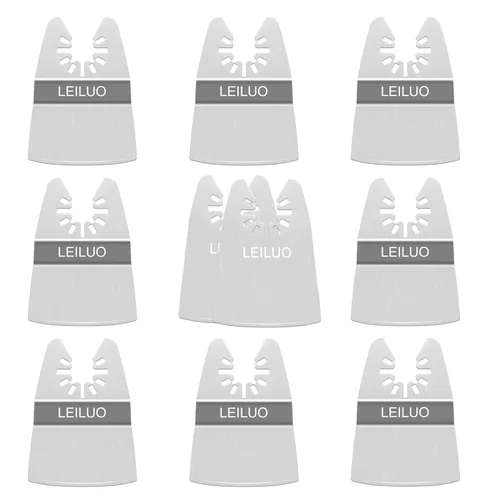 Vista 9 de LEILUO - Juego de 3 cuchillas de carburo de 80MM para multiherramienta, universal, para quitar lechada, accesorios para herramienta oscilante