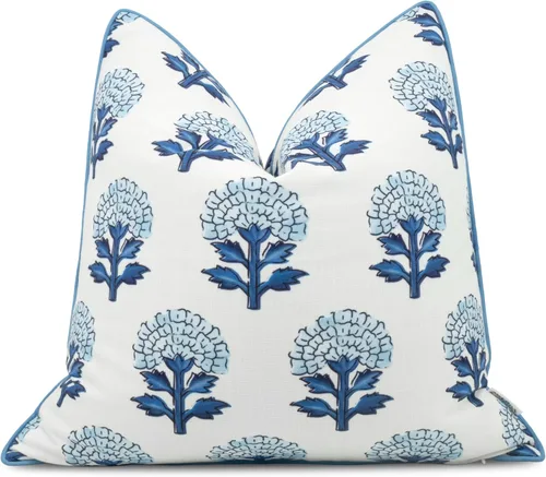 Vista 7 de Funda de almohada vintage con estampado floral de rosas de 20 x 20 pulgadas Avleen Floral