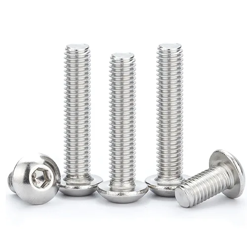 Vista 26 de Tornillo de Cabeza de Botón M3-0.5x12mm con Enchufe de Casquillo, Tornillos M3 de 12mm Métricas, Tornillos Allen Hexagonales, Acero Inoxidable
