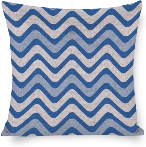 Vista 8 de Fundas de almohada decorativas rústicas y modernas, fundas de almohada retro a cuadros dorados a cuadros para sofá, cama, decoración del hogar, 16 x