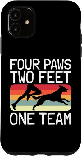 Vista 5 de Manipulador de agilidad para perros iPhone 15 - Cuatro patas de dos pies - Funda de agilidad para perros