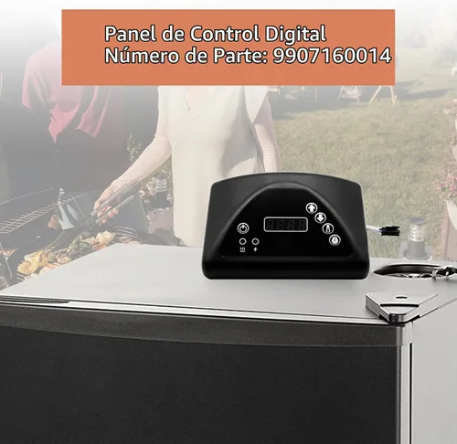 Vista 6 de Panel de control digital, piezas de repuesto Masterbuilt, compatible con Masterbuilt MB20071317/ 20071117/ 21071218 y más modelos de ahumadores