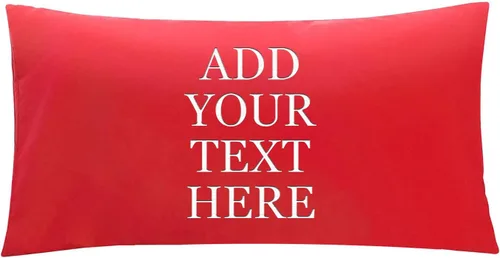 Vista 55 de Personalized Passion Fundas de almohada de tamaño estándar (20 x 26 pulgadas), fundas de almohada estándar con cierre de sobre suaves y acogedoras