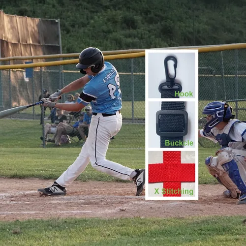 Vista 5 de Objetivo Strike Zone para red de béisbol y softbol, objetivo de práctica para lanzamiento, golpeo, bateo y atrapada, ayudas de entrenamiento