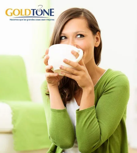 Vista 5 de GoldTone Filtro de café de cono #4 reutilizable para cafeteras y cafeteras Ninja. Sin BPA
