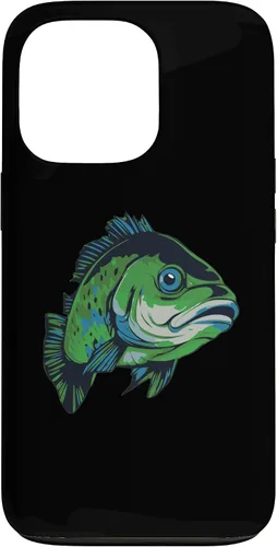 Vista 10 de iPhone 16 Small Mouth Cool Large Fisherman - Spotted Bass Fishing Case