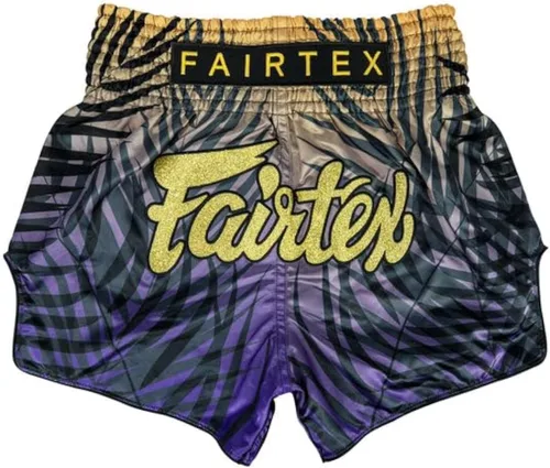 Vista 39 de Fairtex Pantalones cortos de boxeo Muay Thai de corte delgado "Kabuki