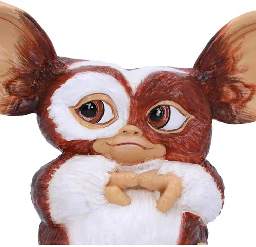 Vista 6 de Nemesis Now Gremlins Gizmo - Figura de resina pintada a mano, nostálgica coleccionable de película de terror, 5.7 in