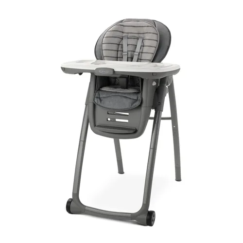 Vista 10 de Graco® Table2Table LX Silla alta 6 en 1, flechas con soporte de cabeza para bebés y bandeja extraíble con una mano