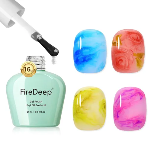 Vista 15 de Gel constructor transparente, gel duro espesante de 0.5 fl oz para el hogar, diseño de uñas, salón de bricolaje