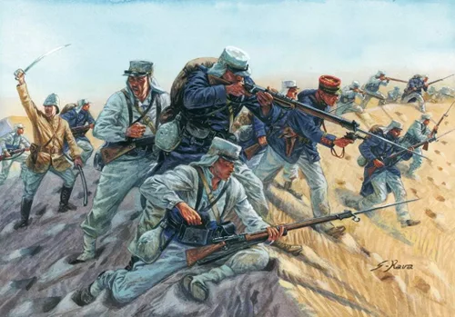 Vista 6 de Italeri 6054 Legión Extranjera Francesa Guerras Coloniales Soldados de Plástico Escala 1:72