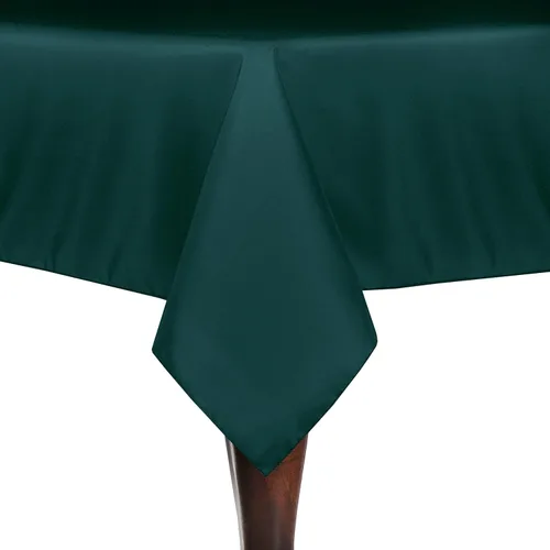 Vista 46 de ULTIMATE TEXTILE Mantel cuadrado de lino de poliéster de 52 x 52 pulgadas, color verde salvia