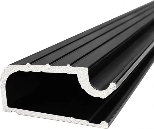 Vista 13 de KC Hardware Extensión de umbral de aluminio, extensor de umbral de puerta de alta resistencia para umbral existente, transición suave de puerta, uso
