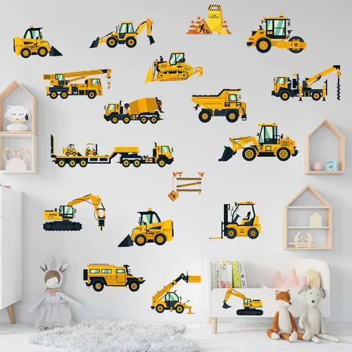 Vista 10 de Calcomanías con estampado de patas que brillan en la oscuridad, 128 calcomanías de pared luminosas y coloridas para dormitorio de niños, guardería