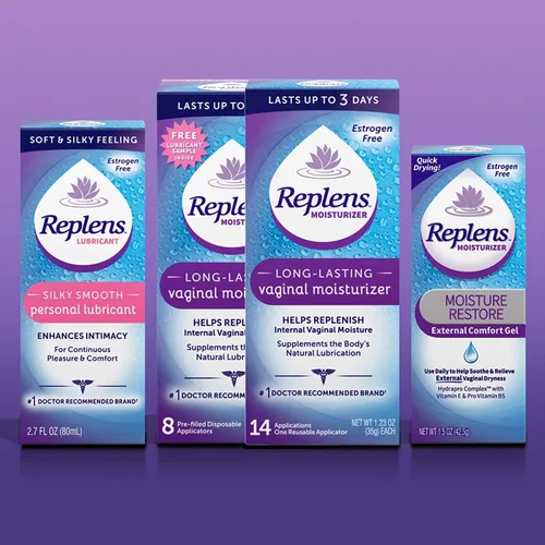 Vista 6 de Replens - Lubricante personal suave y sedoso, 2.7 fl oz (2.70 oz) Paquete de 2