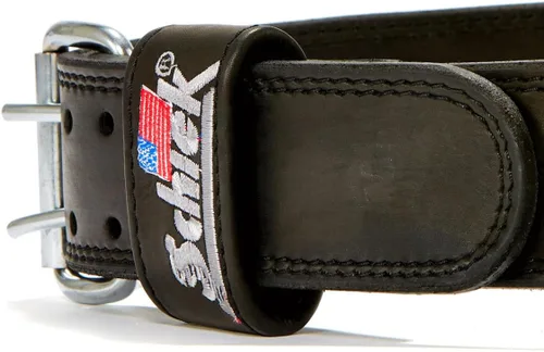 Vista 3 de Schiek Jay Cutler Signature - Cinturón de cuero para levantamiento de pesas