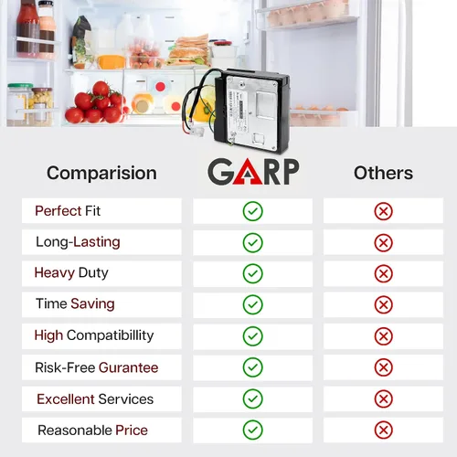 Vista 7 de GARP WR49X10283, AP5669522 Tablero de control del inversor para refrigeradores compatibles con GE