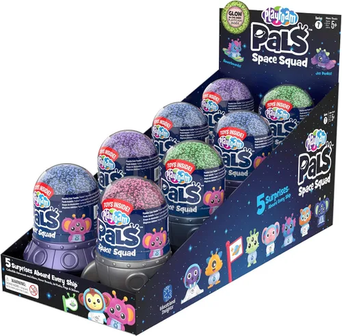 Vista 7 de Educational Insights Playfoam Pals Space Squad - Paquete de 6, juguete sensorial para niños y niñas, a partir de 3 años