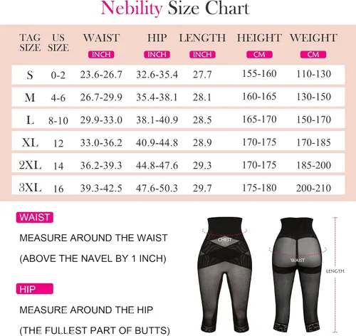 Vista 6 de Nebility Moldeador de cuerpo para mujer con control de abdomen, leggings sin costuras, levantadores de glúteos, calzas de cintura alta, entrenador