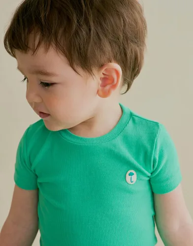 Vista 2 de moimoln Ropa de dormir de algodón de viscosa de bambú de alta calidad 6M-5T acanalada para bebés, niñas y niños, verano fresco