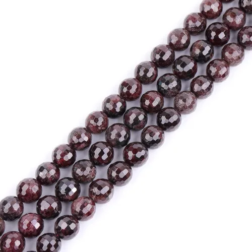 Vista 57 de GEM-Inside - Cuentas sueltas de amatista natural de 0.236 pulgadas (0.236 in), cristal facetado, piedra energética para hacer joyas, 15 pulgadas