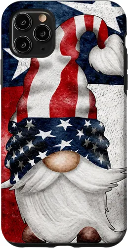 Vista 13 de 4th of July Independence Day Gnome for Women Memorial Day Case for iPhone 17