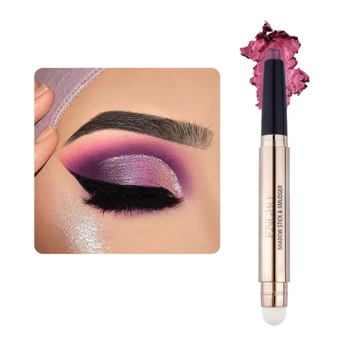Vista 21 de LOKFAR Sombra de ojos en barra de maquillaje cosméticos iluminador de ojos, lápiz de sombra de ojos en crema giratoria, sombra de ojos en barra