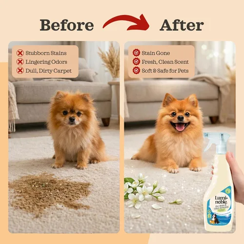 Vista 5 de Spray removedor de manchas y olores para mascotas, limpiador enzimático