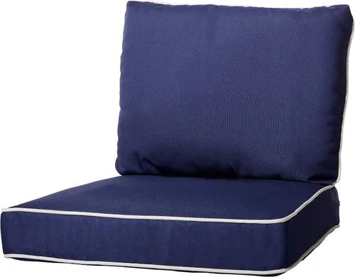 Vista 19 de Quality Outdoor Living - Cojín profundo para asiento y respaldo, 23 x 26 pulgadas, menta