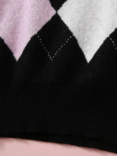 Vista 4 de MakeMeChic Chaleco de fresa para niña