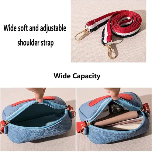 Vista 4 de Bolso cruzado para niñas pequeñas, regalo de cumpleaños con bolsa de regalo
