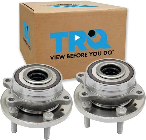 Vista 89 de TRQ Juego de 2 rodamientos de rueda delantera y conjunto de cubo compatible con Tesla 3 2020 Y 2018-2019 para Tesla 3 2020 Tesla Y AWD 2018-2019