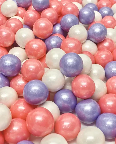 Vista 15 de Bolas de chicle de 1 pulgada para máquina de bolas de chicle, bolas de chicle de celebración (mezcla de niña bebé