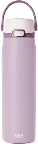 Vista 17 de Simple Modern Mesa Sport Botella de Agua con Tapa de Sorbo Cubierta Botella de Acero Inoxidable Aislada de 24oz Compatible con Portavasos