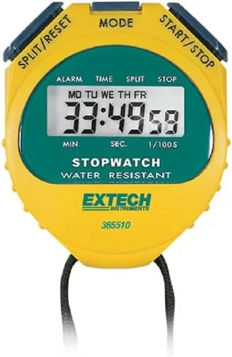 Vista 2 de Extech 365510 Cronómetroreloj, amarillo