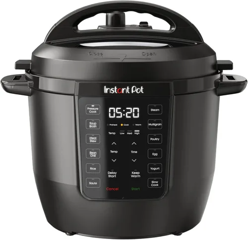 Vista 12 de Instant Pot 4QT RIO Mini Multicocina 7 en 1, Olla a Presión, Cocción Lenta, Saltear, Vapor, Arrocera, Yogur y Calentador, Negro, 4 Cuartos