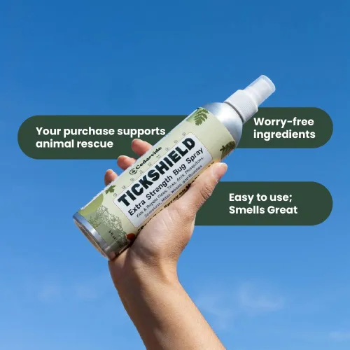 Vista 6 de Cedarcide Tickshield - Spray repelente de garrapatas y mosquitos extra fuerte