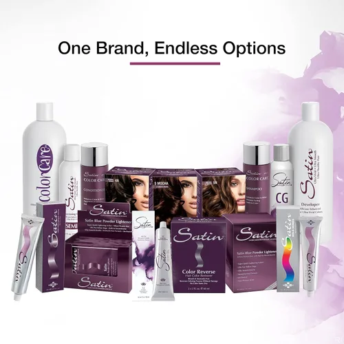 Vista 5 de Satin Color de cabello - colores de moda ultra vívidos - 3N - Marrón oscuro