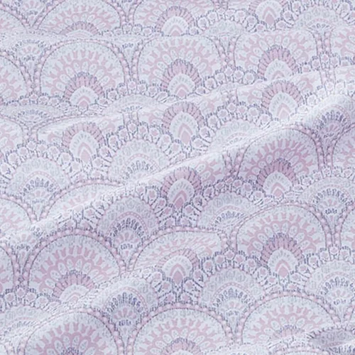 Vista 77 de Comfort Spaces Sábanas de percal 100% algodón, tamaño individual XL, 3 Adelia Gris