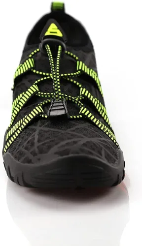 Vista 3 de Joelynne Zapatos de agua para mujeres y hombres de secado rápido descalzo para playa natación deportes senderismo buceo surf 1-carbon Black